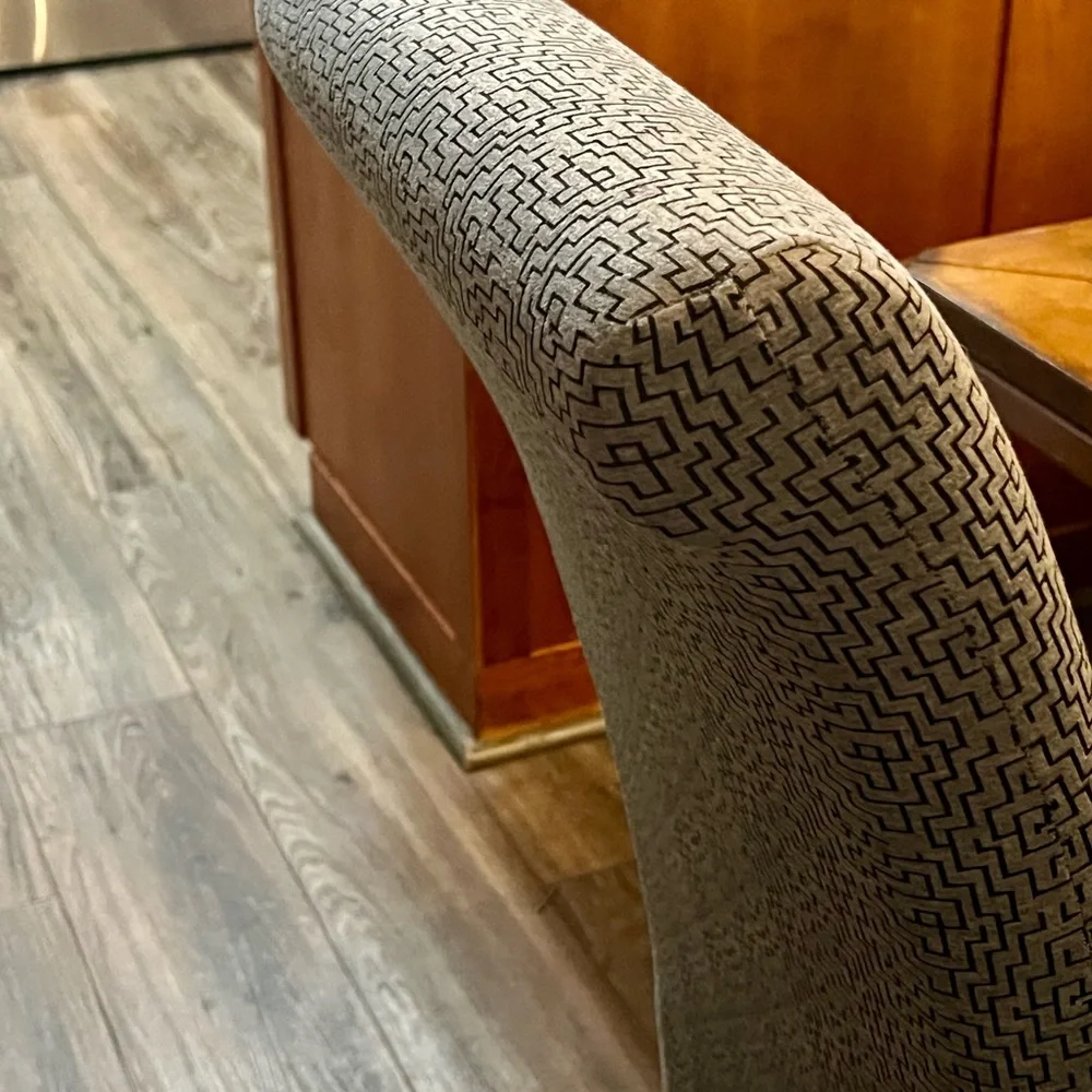 Geometric Patterned Chair Cover - Picture 2 of 6